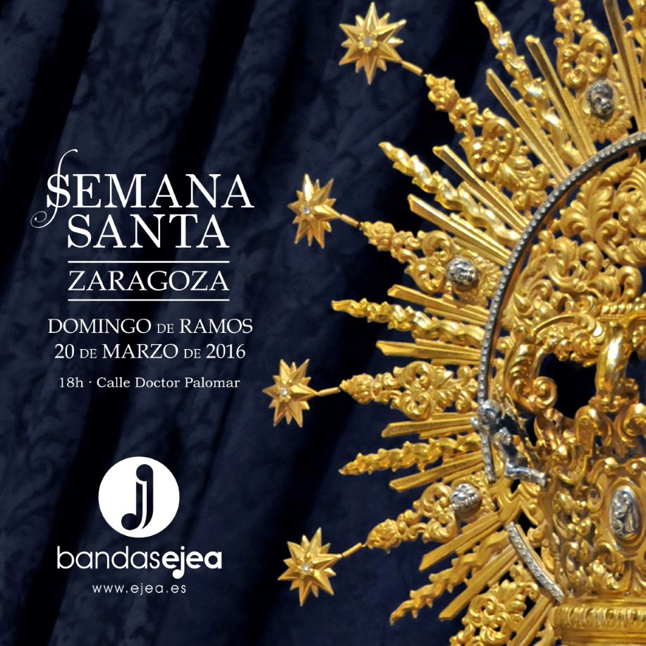 Acompañamiento musical el Domingo de Ramos en Zaragoza