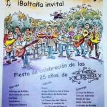 PARTICIPACION  25 ANIVERSARIO  DE LA RONDA DE BOLTAÑA