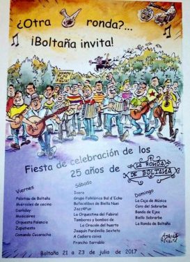 PARTICIPACION  25 ANIVERSARIO  DE LA RONDA DE BOLTAÑA