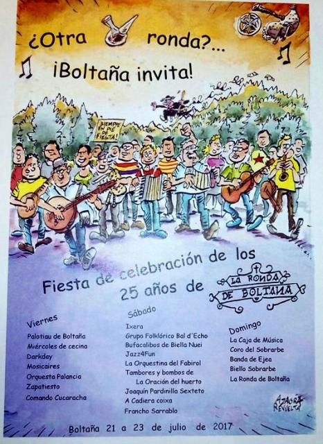 PARTICIPACION  25 ANIVERSARIO  DE LA RONDA DE BOLTAÑA