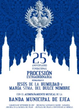 Procesion Extraordinaria del 25 Aniversario  de la  Cofadria de los Nazarenos