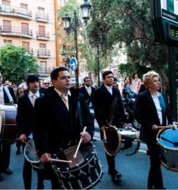 PROCESION EXTRAORDINARIA DE 25 ANIVERSARIO  FUNDACIONAL DE LA HERMANDAD  Y LA COFRADÍA DE NAZARENOS   (ZARAGOZA)