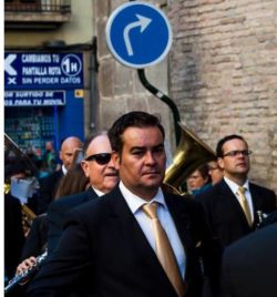 PROCESION EXTRAORDINARIA DE 25 ANIVERSARIO  FUNDACIONAL DE LA HERMANDAD  Y LA COFRADÍA DE NAZARENOS   (ZARAGOZA)