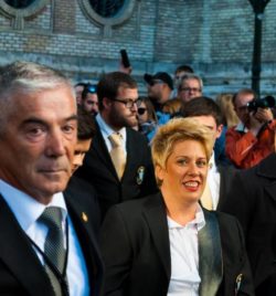 PROCESION EXTRAORDINARIA DE 25 ANIVERSARIO  FUNDACIONAL DE LA HERMANDAD  Y LA COFRADÍA DE NAZARENOS   (ZARAGOZA)