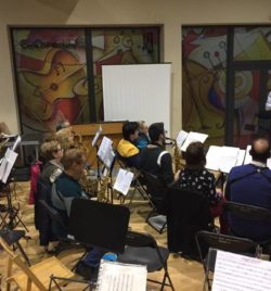ENSAYO CON EL MAESTRO COMPOSITOR Y DIRECTOR MIGUE ANGEL FONT
