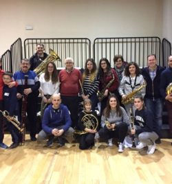 ENSAYO CON EL MAESTRO COMPOSITOR Y DIRECTOR ABEL MORENO