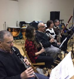 ENSAYO CON EL MAESTRO COMPOSITOR Y DIRECTOR MIGUE ANGEL FONT