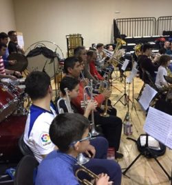ENSAYO CON EL MAESTRO COMPOSITOR Y DIRECTOR MIGUE ANGEL FONT