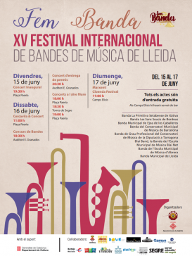 XV FESTIBAL INTERNACIONAL DE BANDAS DE MUSICA DE LERIDA