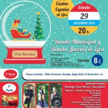 GRAN CONCIERTO DE NAVIDAD DE LA BANDA MUNICIPAL DE EJEA  2018