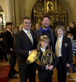 CONCIERTO  MARCHAS PROCESIONALES EN EJEA, Semana Santa  2019