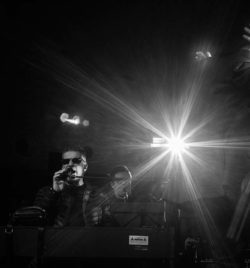 Javier Comenge y Serafín Zubirí en un momento de los ensayos del concierto de Navidad